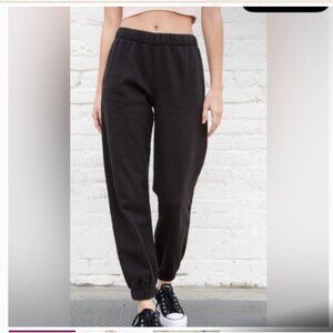 Classic black Brandy Melville sweatpants- One Size
